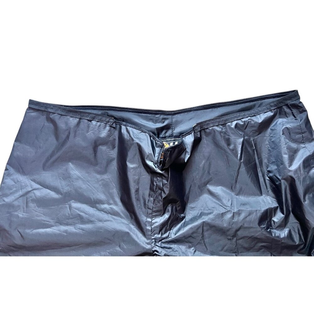 SpeedTec 6th Gear Motorcycle Pants Liner 3XL Black Waterproof Nylon zipper Legs - Picture 2 of 11